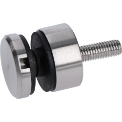 Svorka bodová plochá, sklo 6 - 12 mm, brúsená AISI 304 Svorka bodová plochá, sklo 6 - 12 mm, brúsená AISI 304